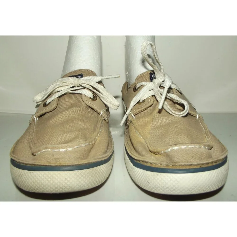 Sperry Topsider Youth 3M Cruz Boat Shoes - Khaki